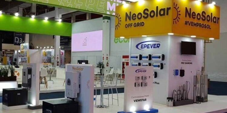 NeoSolar destaca soluções Off Grid e armazenamento de energia com baterias de lítio na Intersolar 2023