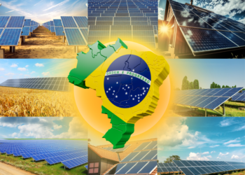 Energia solar avança em janeiro e atinge 38 GW, 16,8% da matriz elétrica do Brasil