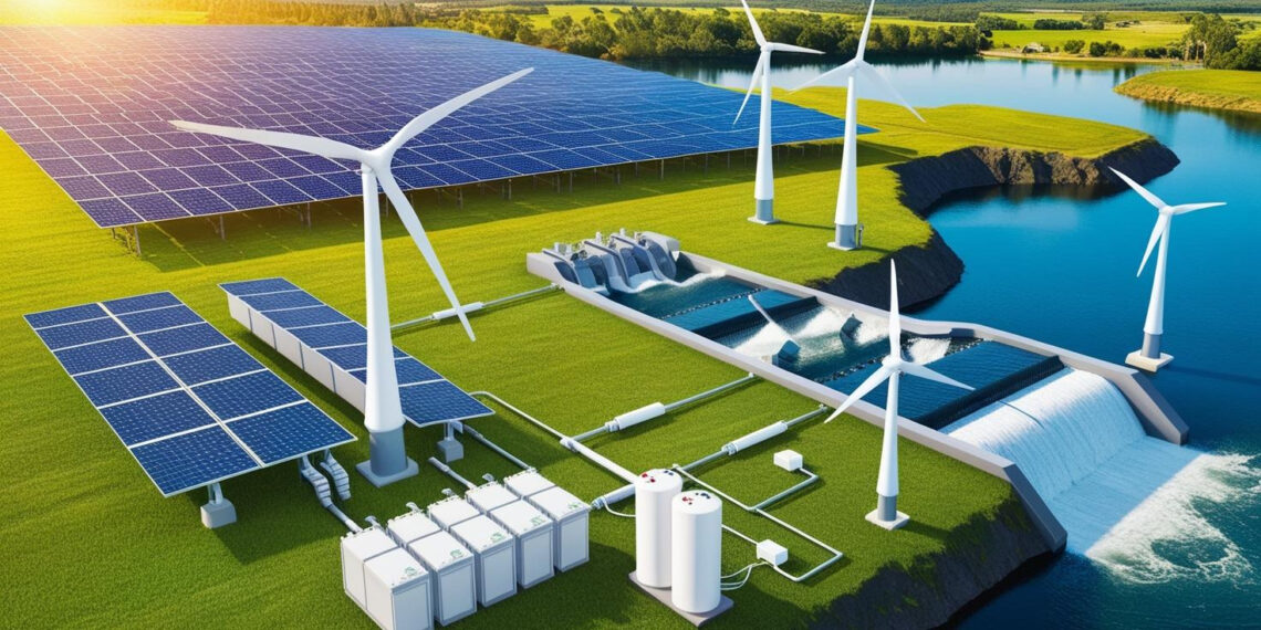 Energia do futuro: A sinergia entre Solar, Eólica e Hidrelétrica com armazenamento inteligente