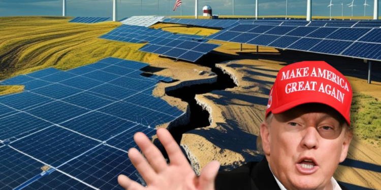 Na contramão, Trump cancela $14 bilhões em projetos de energia limpa nos EUA