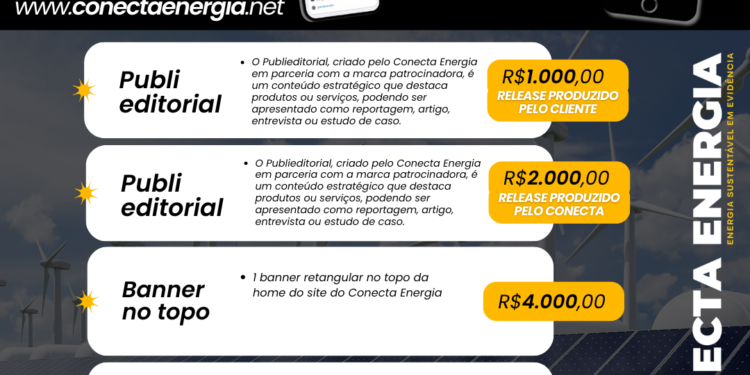 Conheça o MÍDIA KIT 2025 do Site Conecta Energia