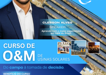 TECSCI apresenta novo curso exclusivo de O&M de usinas solares com especialista Clebson Alves
