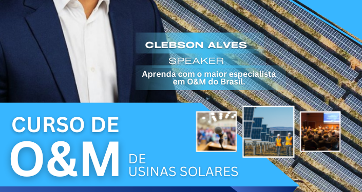 TECSCI apresenta novo curso exclusivo de O&M de usinas solares com especialista Clebson Alves