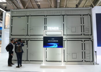 CATL apresenta o TENER Stack, 1º sistema de armazenamento de energia do mundo com capacidade recorde de 9MWh