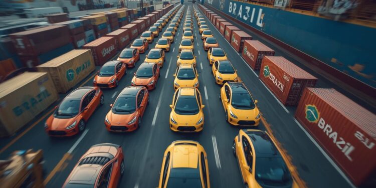 Venda de carros elétricos no Brasil deve bater recorde em 2025