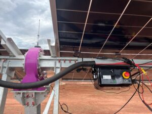 Foto TCU da TECSCI em usina solar